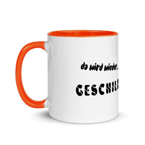Maj0rRabbit - Weiße Tasse mit gefärbter Innenseite