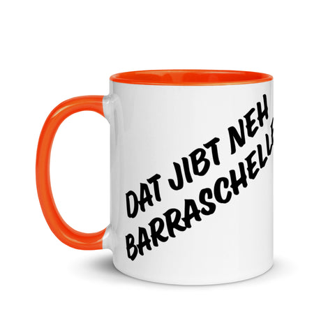 Silbruar - Weiße Tasse mit gefärbter Innenseite