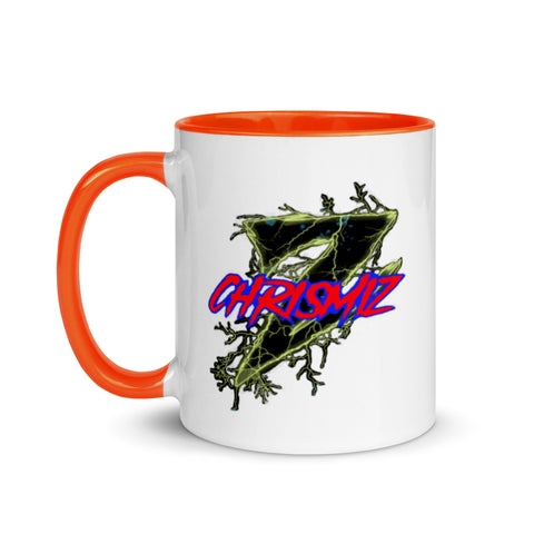 ChrisMiz - Weiße Tasse mit gefärbter Innenseite