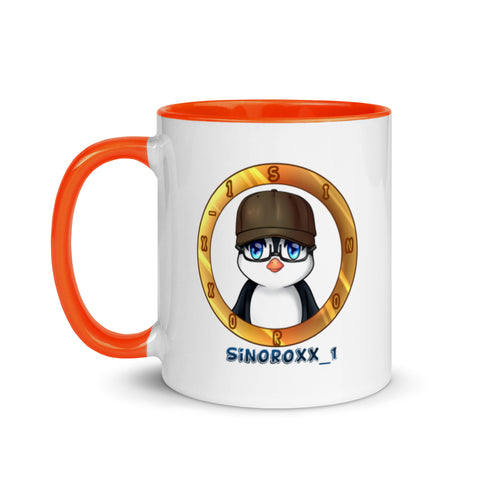 sinoroxx_1 - Weiße Tasse mit gefärbter Innenseite