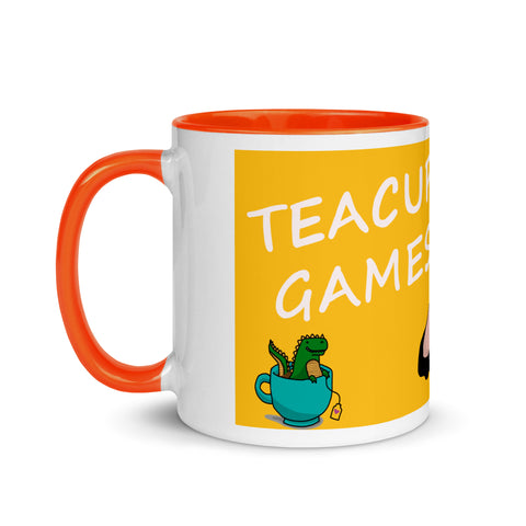TeaNuviell - Weiße Tasse mit gefärbter Innenseite