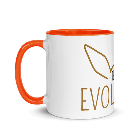 For Gamers - Team-Fire-Tasse mit gefärbter Innenseite