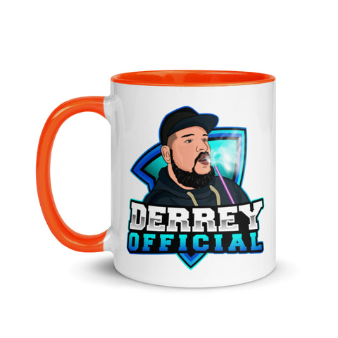 DerReyOfficial - Weiße Tasse mit gefärbter Innenseite