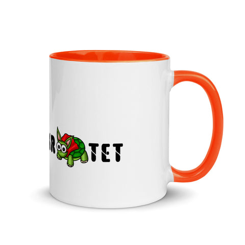 Maj0rRabbit - Weiße Tasse mit gefärbter Innenseite
