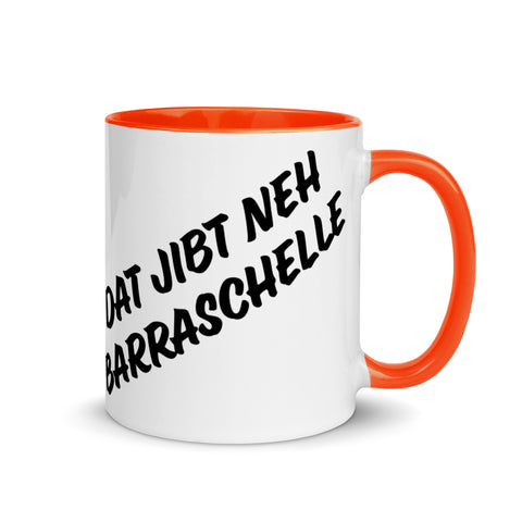 Silbruar - Weiße Tasse mit gefärbter Innenseite