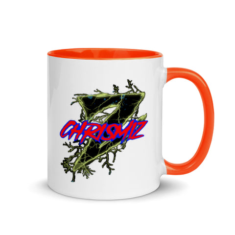 ChrisMiz - Weiße Tasse mit gefärbter Innenseite