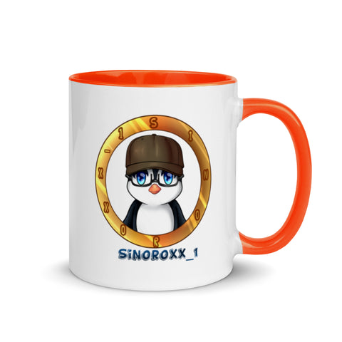 sinoroxx_1 - Weiße Tasse mit gefärbter Innenseite