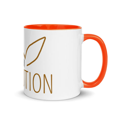 For Gamers - Team-Fire-Tasse mit gefärbter Innenseite