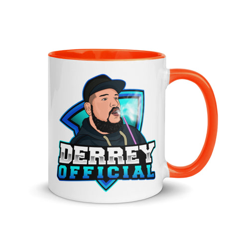 DerReyOfficial - Weiße Tasse mit gefärbter Innenseite