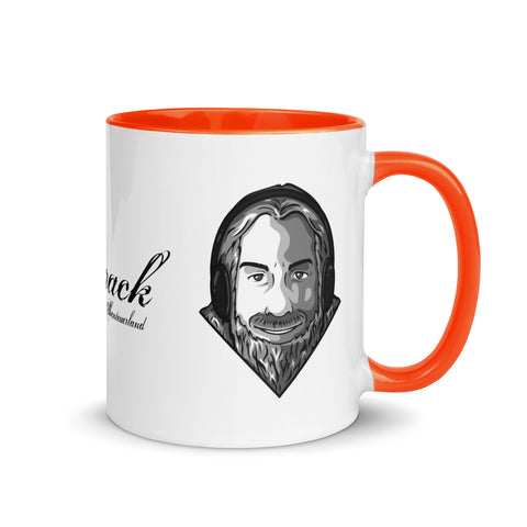 Gworack - Weiße Tasse mit gefärbter Innenseite