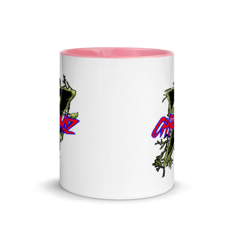ChrisMiz - Weiße Tasse mit gefärbter Innenseite