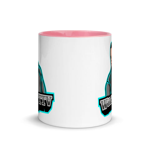 KevinWildZz - Weiße Tasse mit gefärbter Innenseite