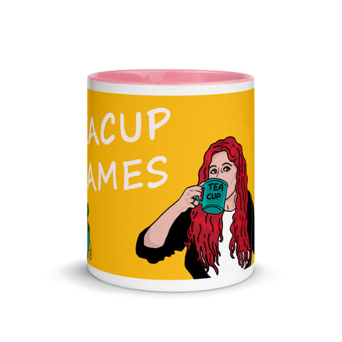 TeaNuviell - Weiße Tasse mit gefärbter Innenseite