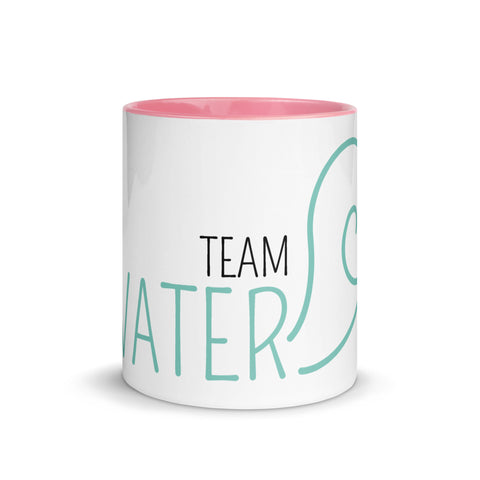 For Gamers - Team-Water-Tasse mit gefärbter Innenseite