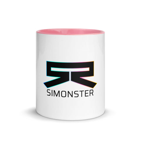 SimonsterGG - Weiße Tasse mit gefärbter Innenseite