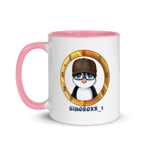 sinoroxx_1 - Weiße Tasse mit gefärbter Innenseite
