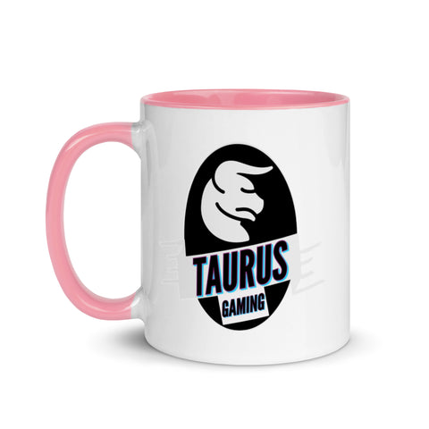 3TaurusGaming3 - Weiße Tasse mit gefärbter Innenseite