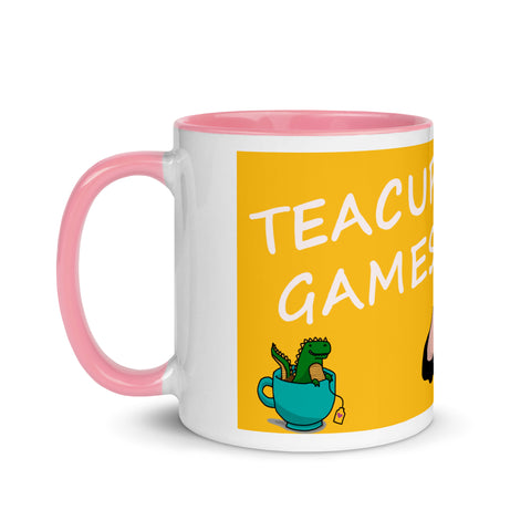 TeaNuviell - Weiße Tasse mit gefärbter Innenseite