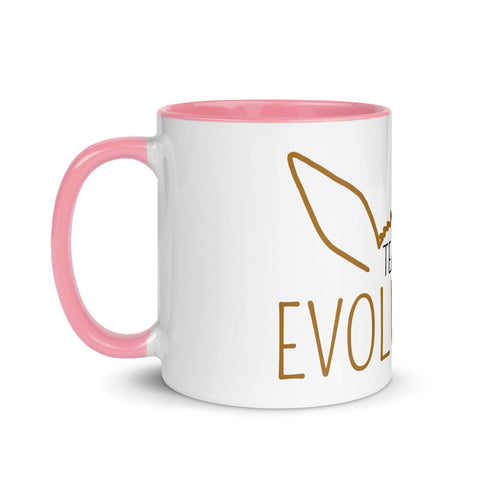 For Gamers - Team-Fire-Tasse mit gefärbter Innenseite
