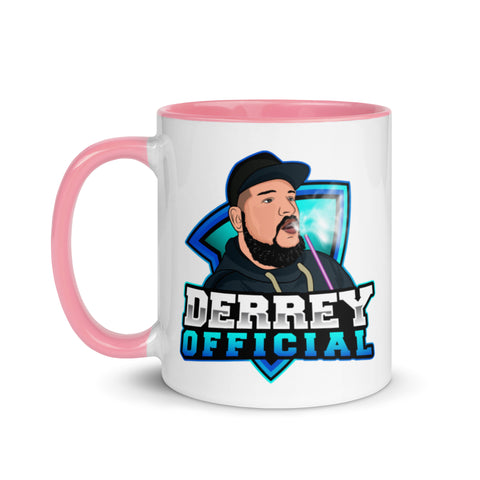DerReyOfficial - Weiße Tasse mit gefärbter Innenseite