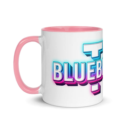blueberryyy_tv - Weiße Tasse mit gefärbter Innenseite