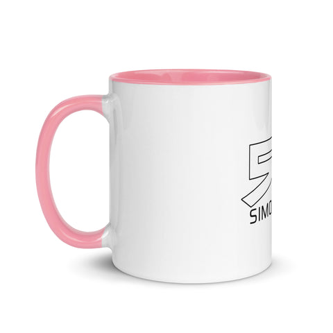 SimonsterGG - Weiße Tasse mit gefärbter Innenseite