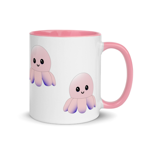 Diesegloria - Weiße Tasse mit gefärbter Innenseite