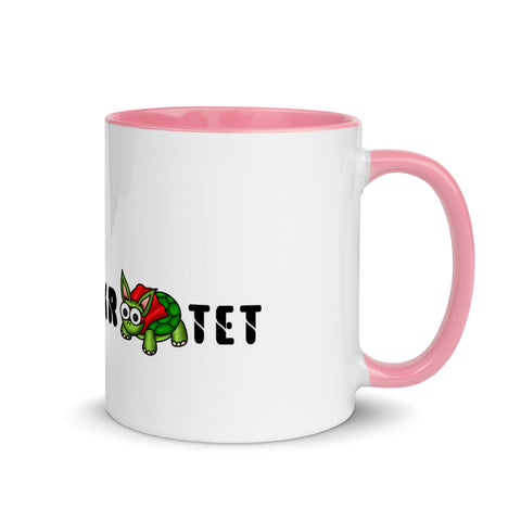Maj0rRabbit - Weiße Tasse mit gefärbter Innenseite