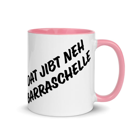 Silbruar - Weiße Tasse mit gefärbter Innenseite