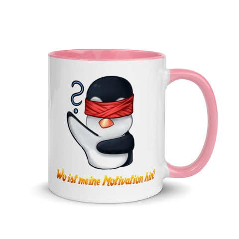 sinoroxx_1 - Weiße Tasse mit gefärbter Innenseite