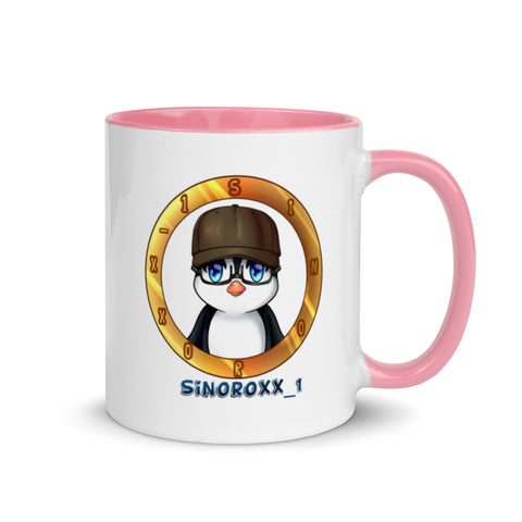 sinoroxx_1 - Weiße Tasse mit gefärbter Innenseite