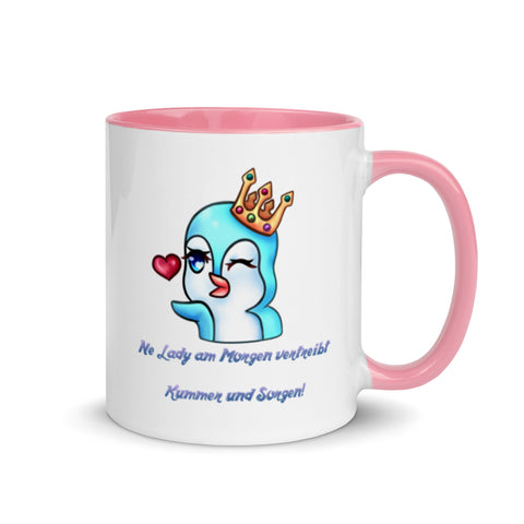 sinoroxx_1 - Weiße Tasse mit gefärbter Innenseite