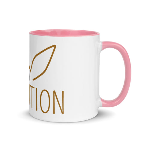 For Gamers - Team-Fire-Tasse mit gefärbter Innenseite