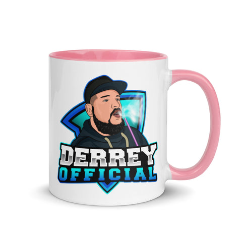 DerReyOfficial - Weiße Tasse mit gefärbter Innenseite