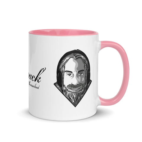 Gworack - Weiße Tasse mit gefärbter Innenseite