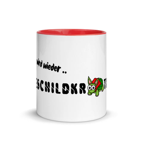 Maj0rRabbit - Weiße Tasse mit gefärbter Innenseite