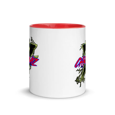 ChrisMiz - Weiße Tasse mit gefärbter Innenseite