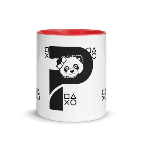 Pummelchen - Weiße Tasse mit gefärbter Innenseite