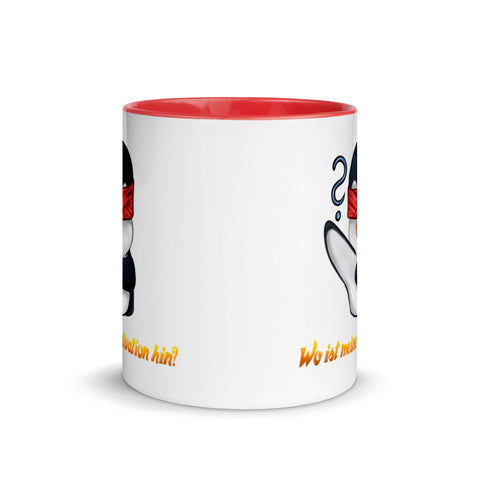 sinoroxx_1 - Weiße Tasse mit gefärbter Innenseite
