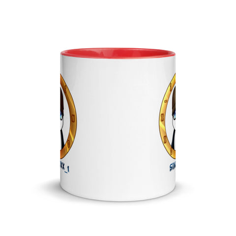 sinoroxx_1 - Weiße Tasse mit gefärbter Innenseite