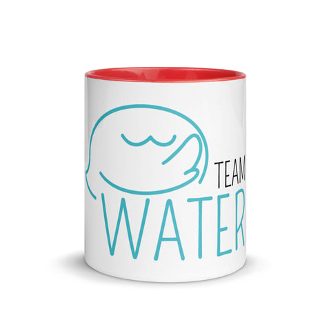 For Gamers - Team-Water-Tasse mit gefärbter Innenseite