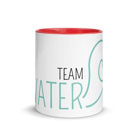 For Gamers - Team-Water-Tasse mit gefärbter Innenseite