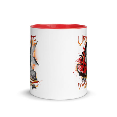 urmatedasher - Weiße Tasse mit gefärbter Innenseite