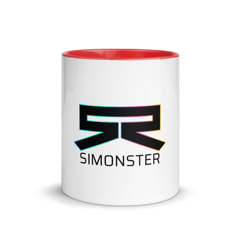 SimonsterGG - Weiße Tasse mit gefärbter Innenseite