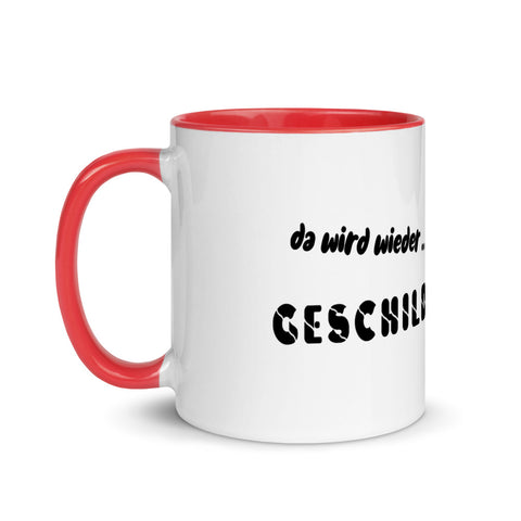 Maj0rRabbit - Weiße Tasse mit gefärbter Innenseite