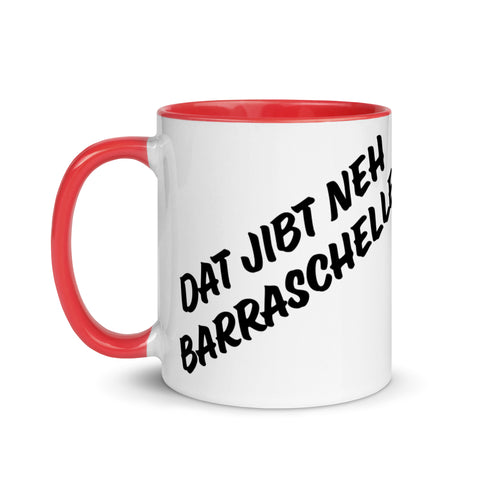 Silbruar - Weiße Tasse mit gefärbter Innenseite