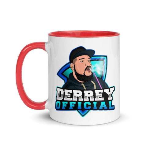 DerReyOfficial - Weiße Tasse mit gefärbter Innenseite