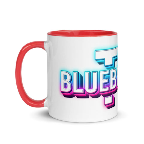 blueberryyy_tv - Weiße Tasse mit gefärbter Innenseite