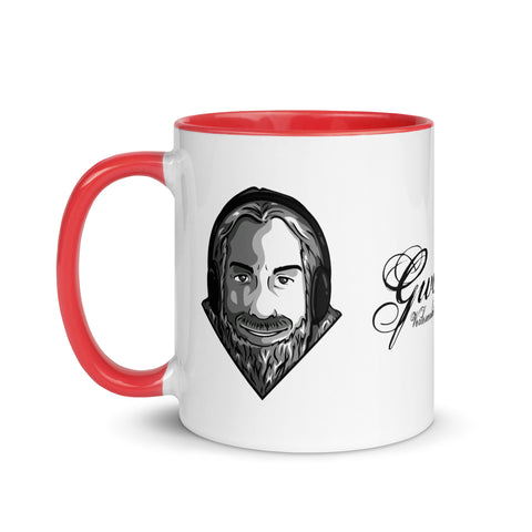 Gworack - Weiße Tasse mit gefärbter Innenseite