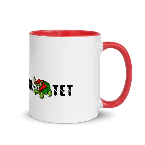 Maj0rRabbit - Weiße Tasse mit gefärbter Innenseite